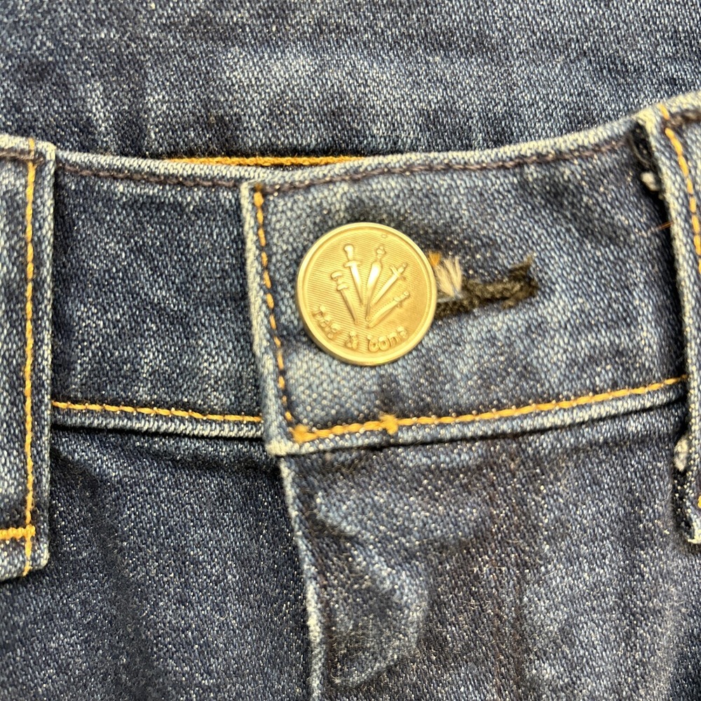 rag & bone Women's Skinny Jeans - Dark Blue - Picture 3 of 13